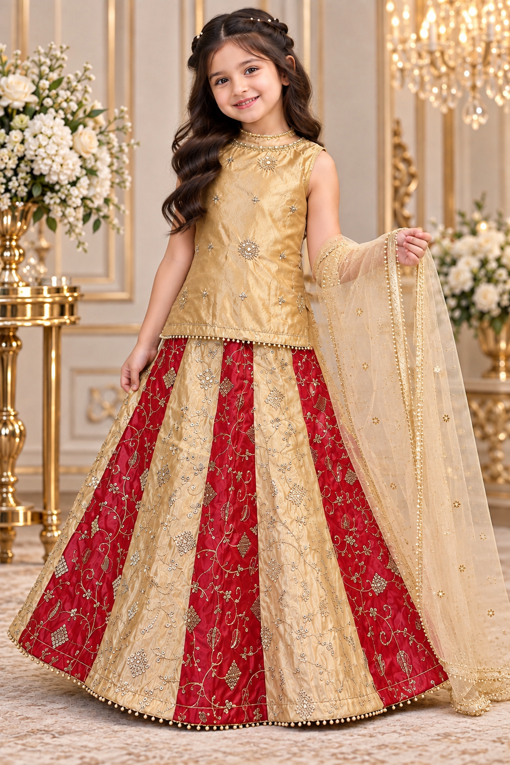 MULTI LEHENGA SET