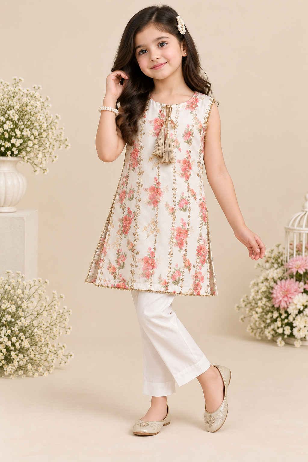 ORGANZA PRINT EMBROIDERY
