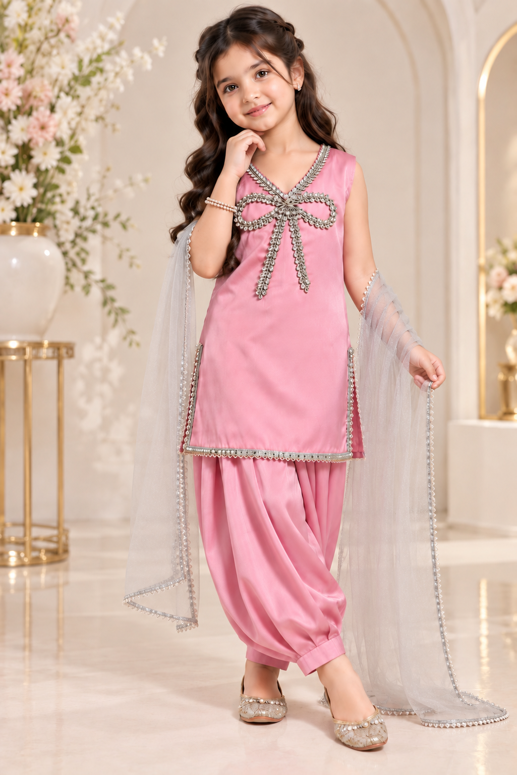 Shimmering Bow Silk