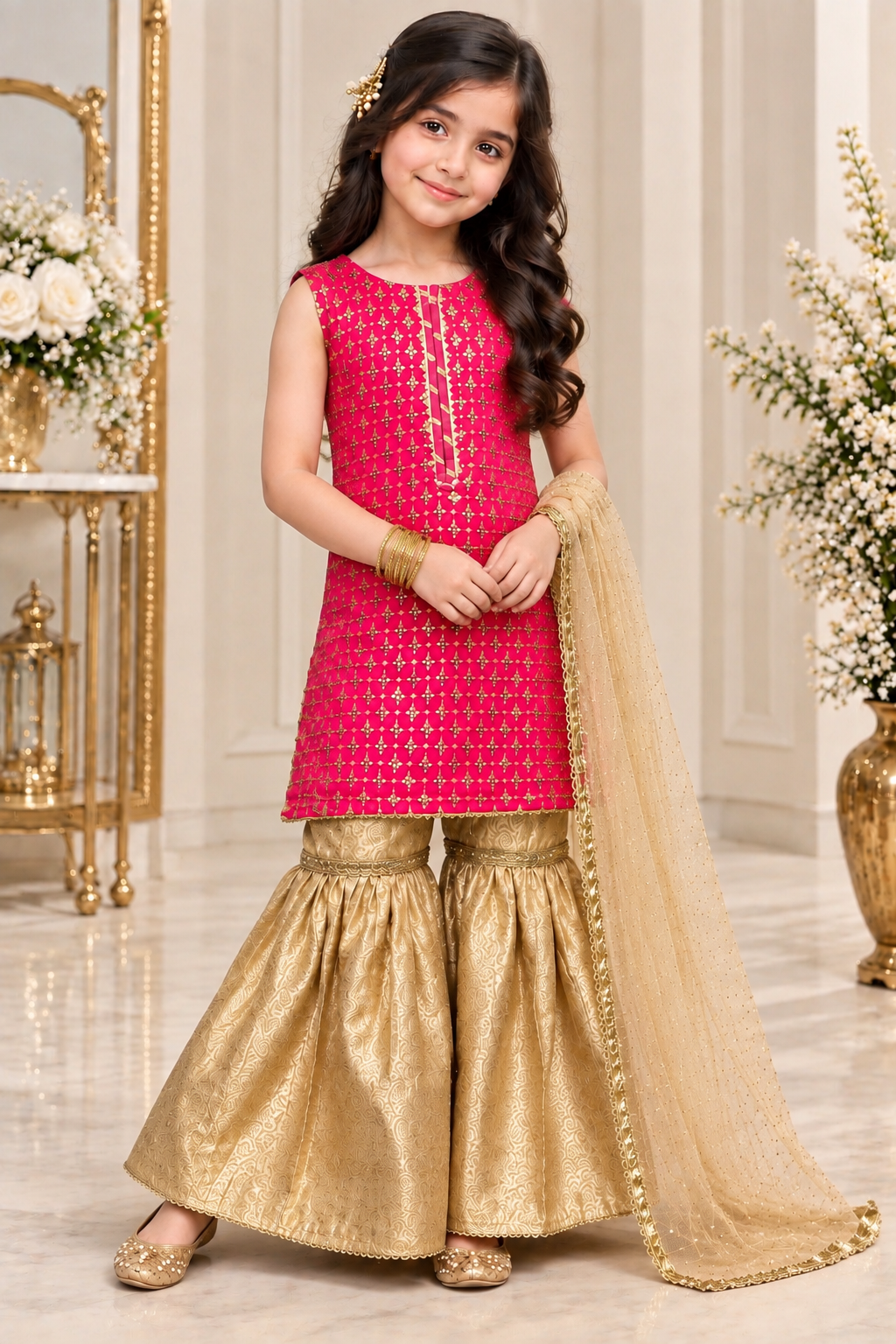 BANARSI GHARARA SET