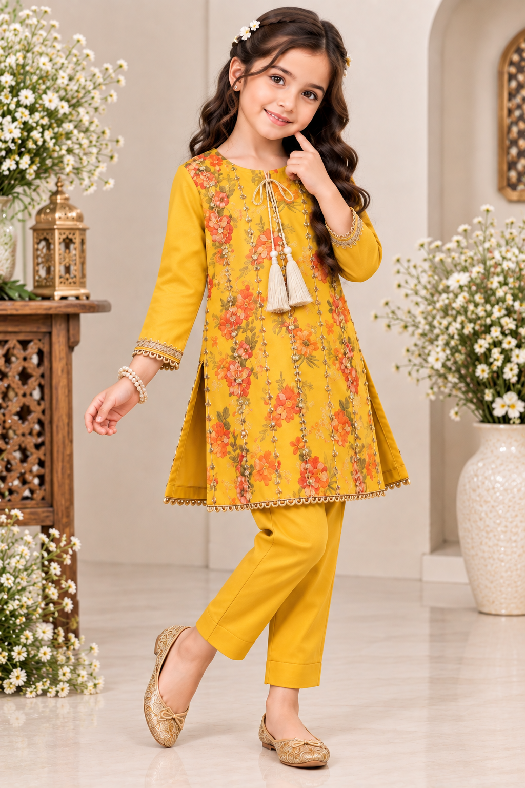 ORGANZA PRINT EMBROIDERY