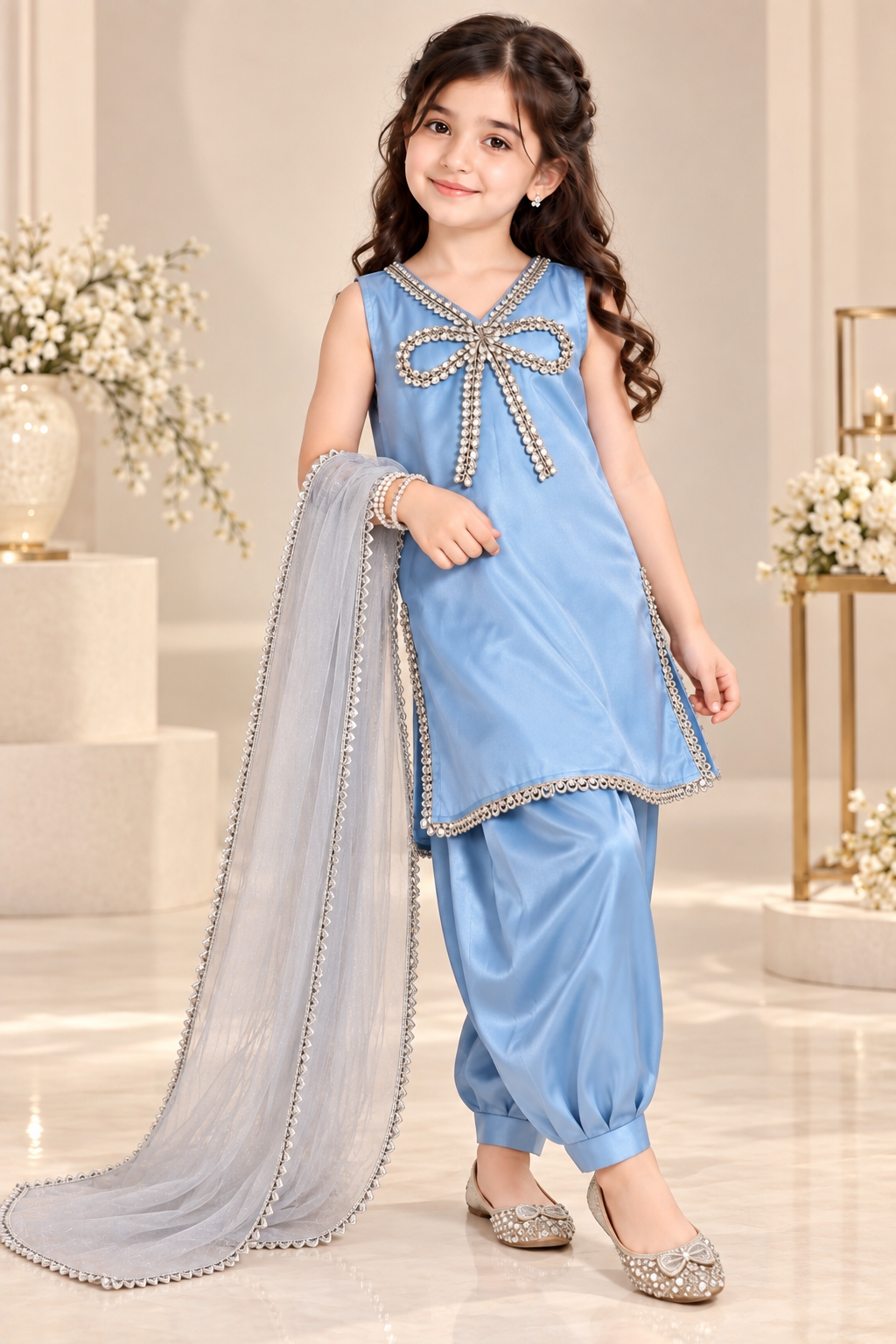 Shimmering Bow Silk
