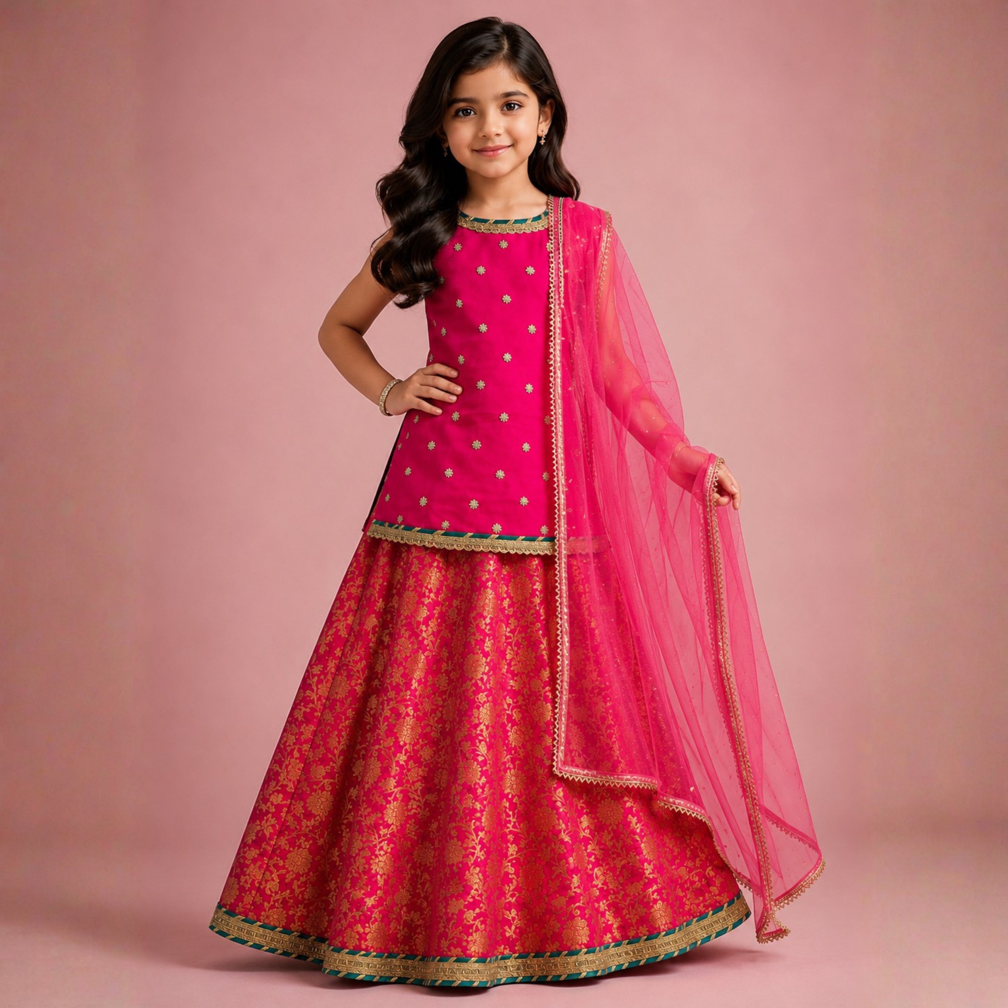 BANARSI LEHENGA CHOLI SET