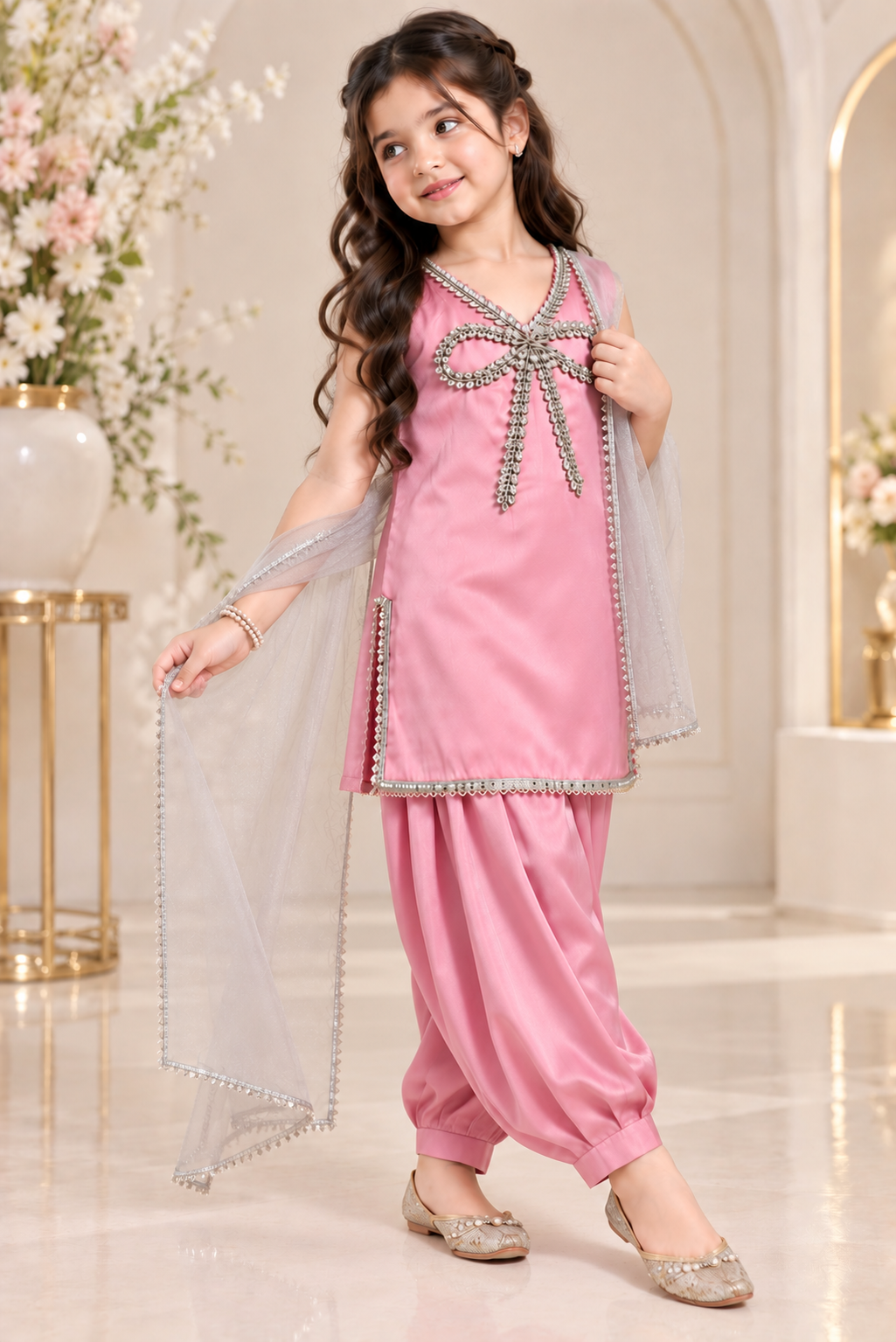 Shimmering Bow Silk