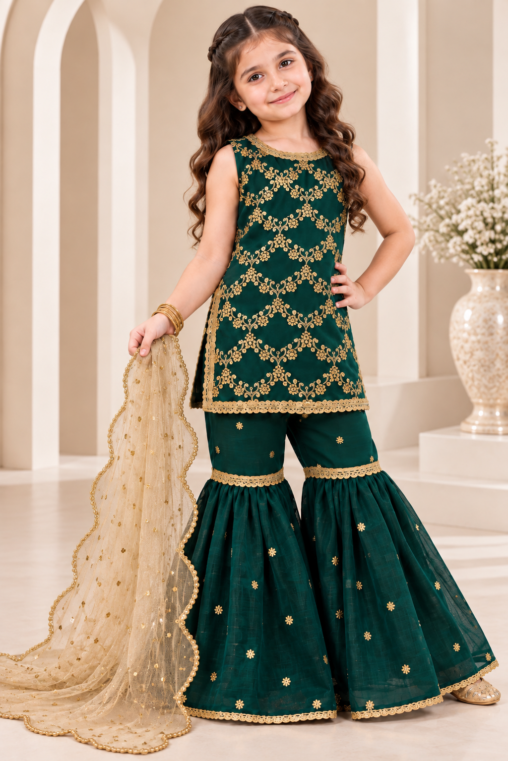 SHAFOON GHARARA SET