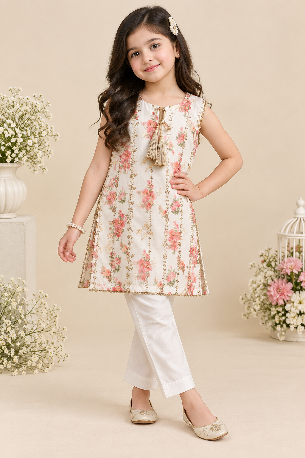 ORGANZA PRINT EMBROIDERY