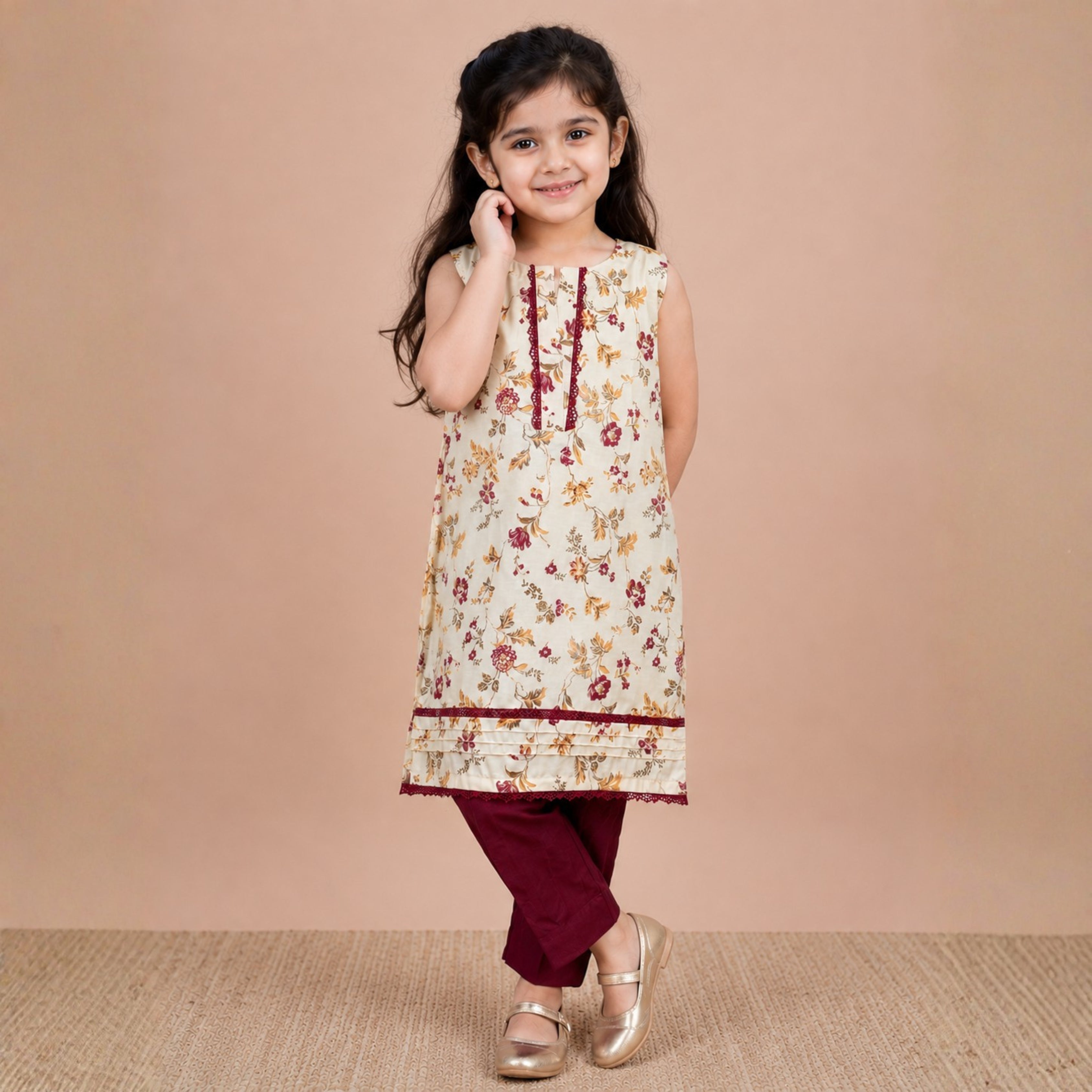 Swiss lawn 2 pice