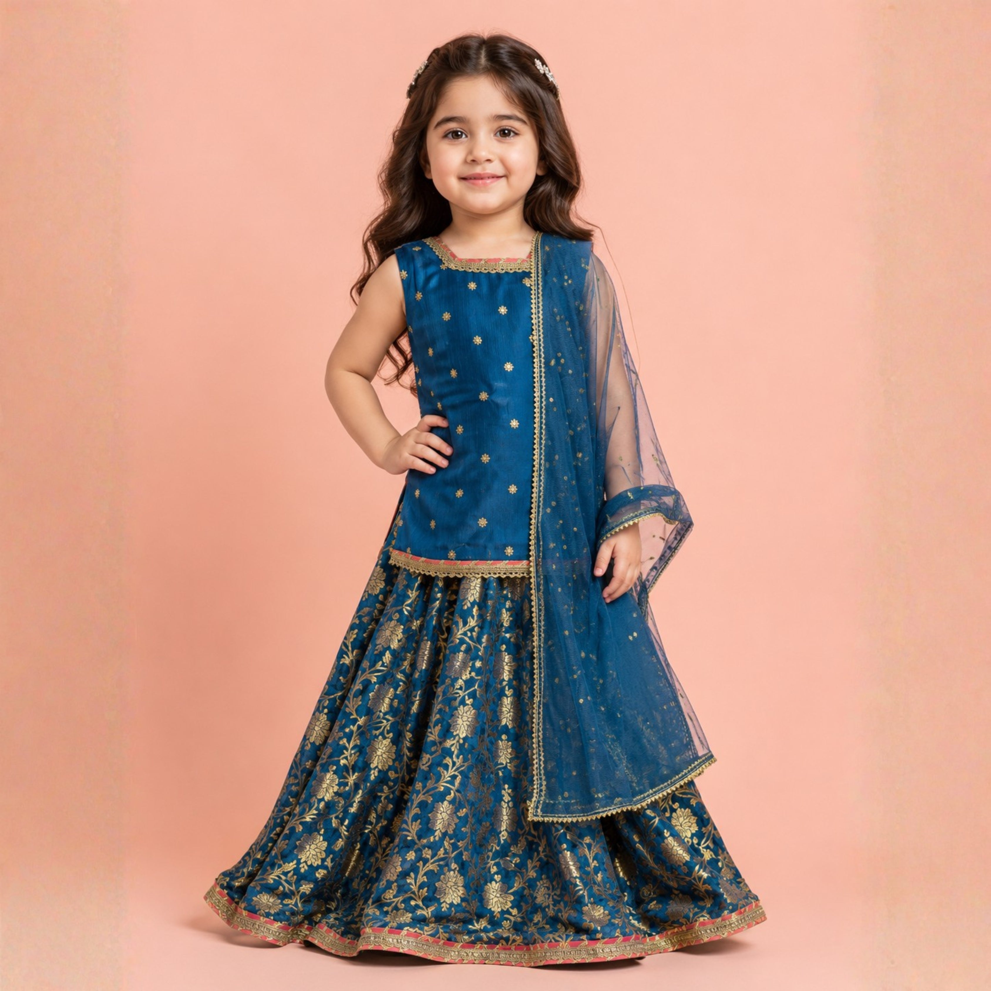 BANARSI LEHENGA CHOLI SET
