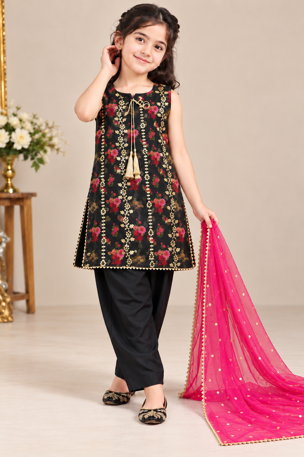 ORGANZA PRINT EMBROIDERY