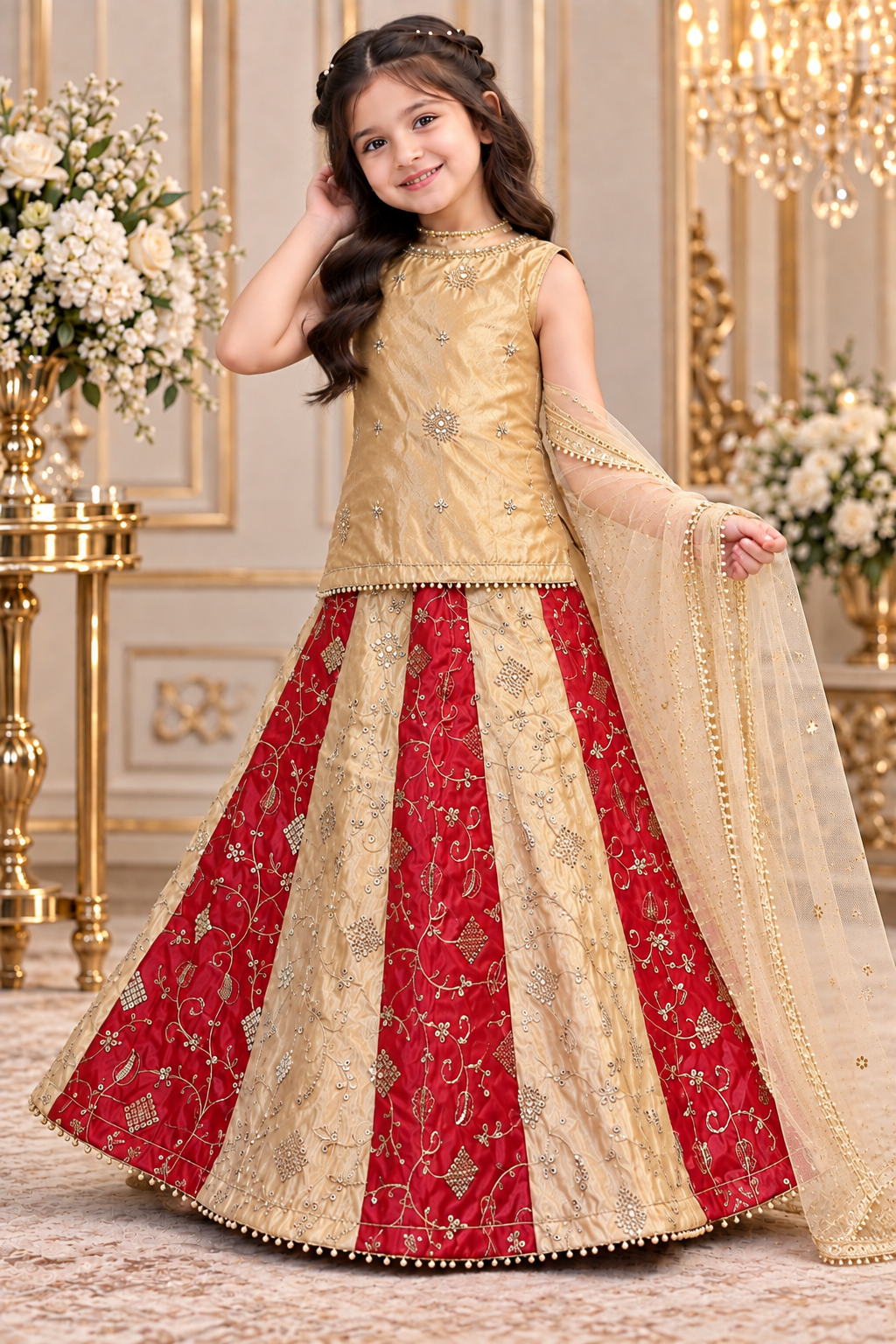 MULTI LEHENGA SET