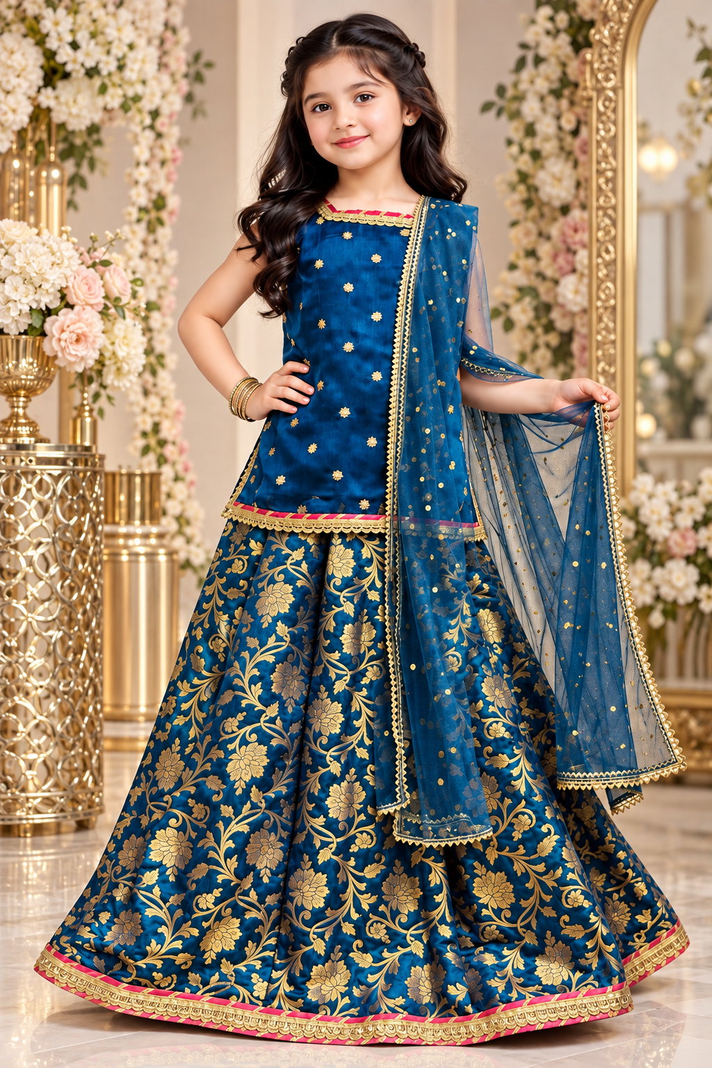 BANARSI LEHENGA CHOLI SET