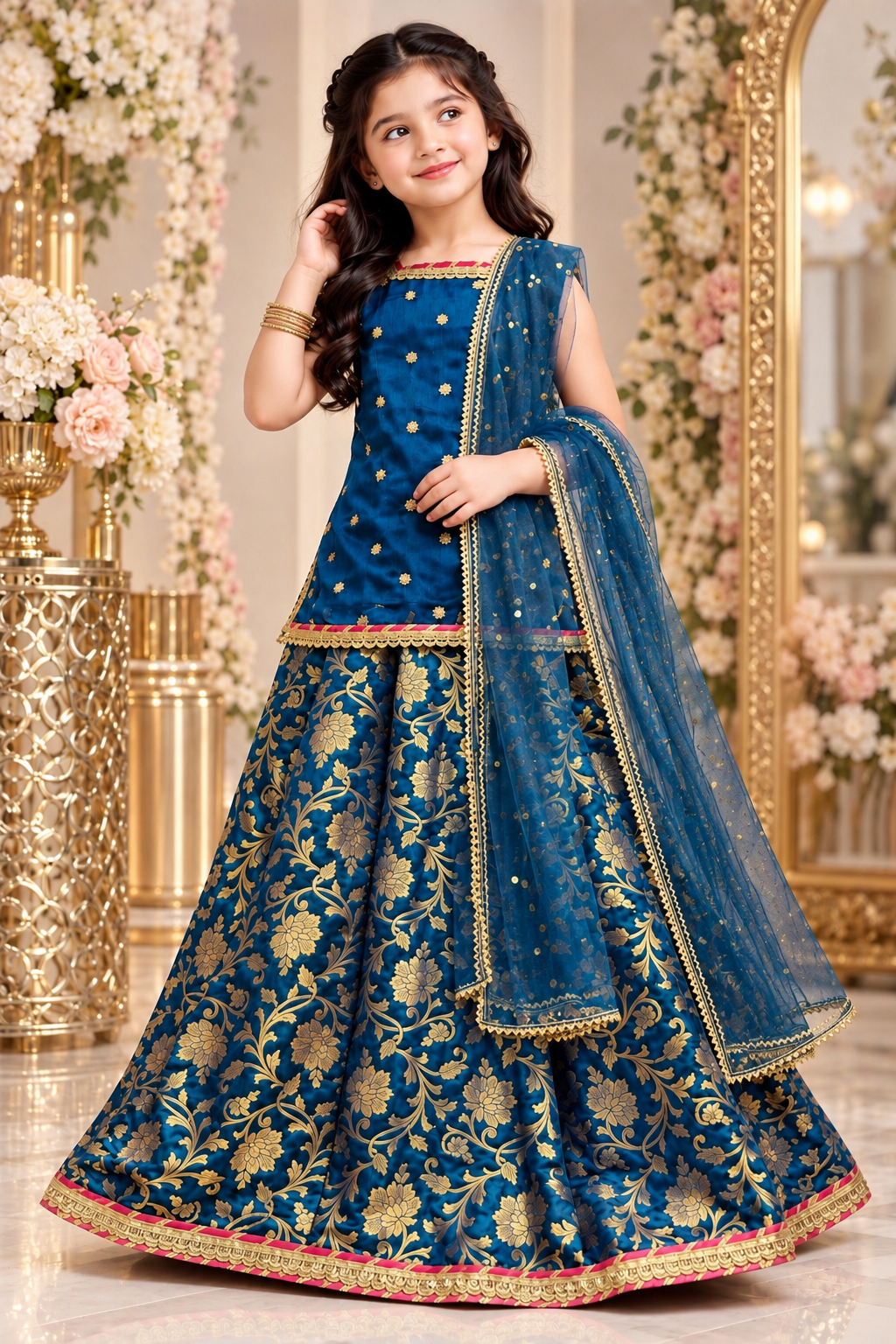 BANARSI LEHENGA CHOLI SET