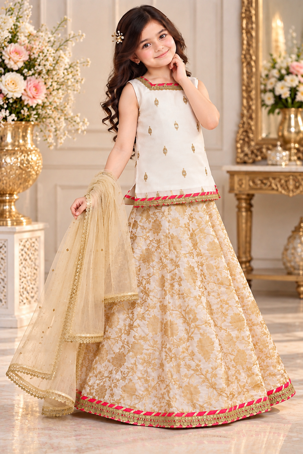 BANARSI LEHENGA CHOLI SET