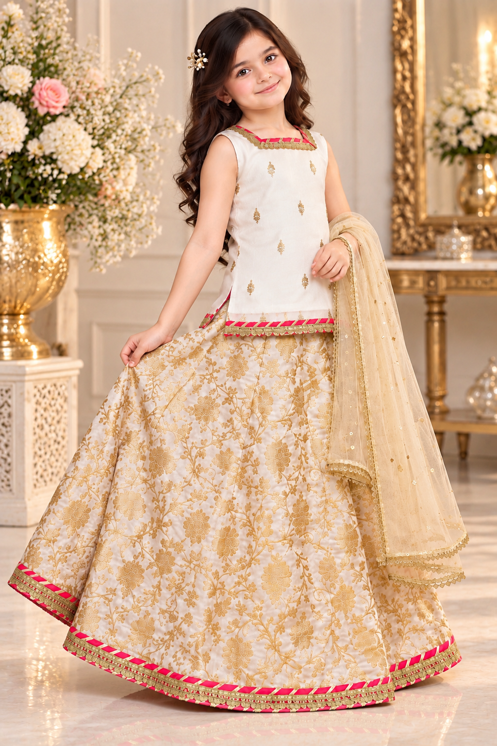 BANARSI LEHENGA CHOLI SET