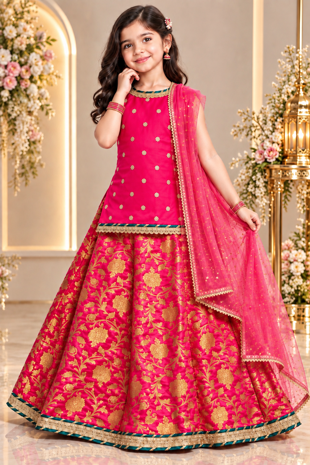 BANARSI LEHENGA CHOLI SET