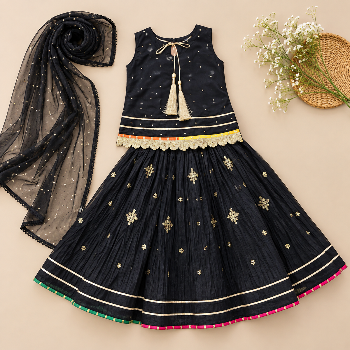 BOTI CRUSH LEHENGA