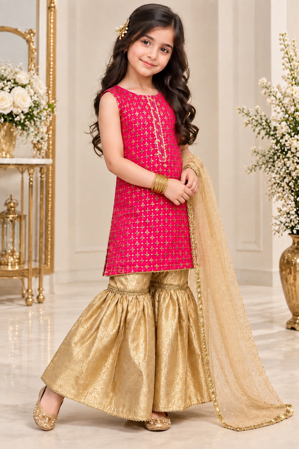 BANARSI GHARARA SET